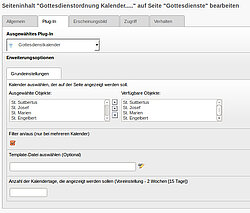 TYPO3-Backend Flexform