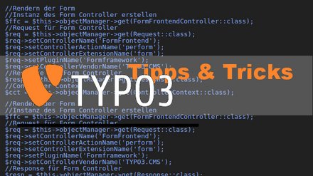 TYPO3 Programmierung - Tipps & Tricks