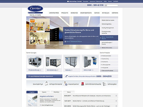 Carrierrentalsystems - Startseite
