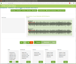 ee-musix Audio-Editor
